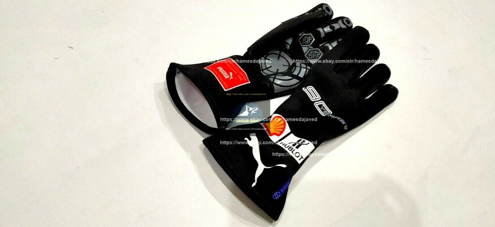 2019 Sebastian Vettel Racing Gloves F1 90 Years Karting Gloves Go Kart Gloves