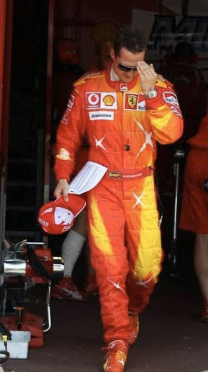 F1 Michael Schumacher 2006 Special Printed Racing suit/Go kart/Karting/Racing