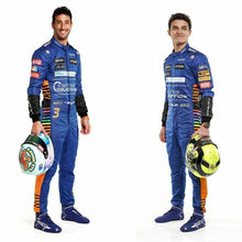 Load image into Gallery viewer, McLaren F1 Karting Suit Daniel Ricciardo 2021 Lando Norris Karting/GO KART SUIT

