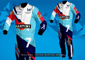 LATEST MARTINI GO KART RACING SUIT WITH DIGITAL SUBLIMATION PRINT