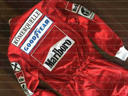 Niki Lauda 1976 Racing Suit in digital printing Go Kart Suit Karting F1 Suit