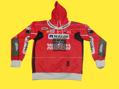2020 DUCATI Racing Custom Name 3D Hoodies Pullover with your Name NO. all sizes