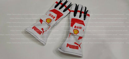 2007 Kimi Racing Gloves F1 Racing Gloves Karting Gloves Go Kart Gloves F1 Gloves