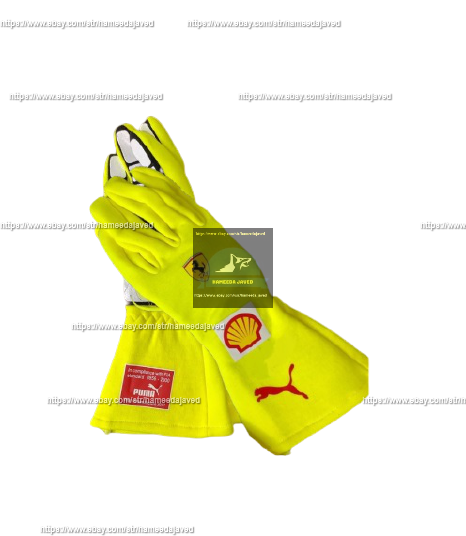 2018 Kimi Raikkonen Racing Gloves F1 Formula One Karting Gloves Go Kart Gloves