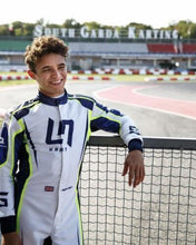 Load image into Gallery viewer, LANDO NORRIS  GO KART RACING SUIT WITH DIGITAL SUBLIMATION PRINT
