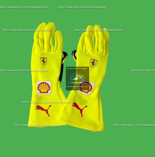 2018 Kimi Raikkonen Racing Gloves F1 Formula One Karting Gloves Go Kart Gloves