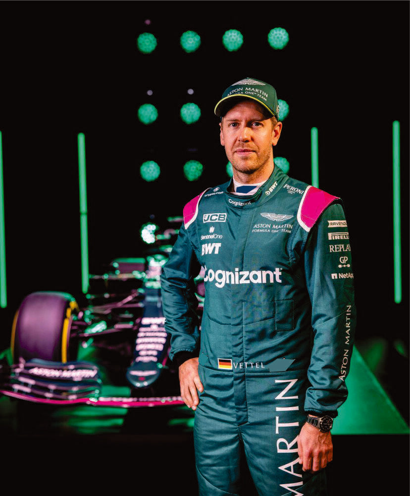 SEBASTIAN VETTEL RACING SUIT F1 2021 ASTON MARTIN KARTING SUIT/ GO KART SUIT