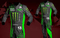 MONSTER GO KART RACING SUIT  F1 KARTING SUIT WITH GIFTS
