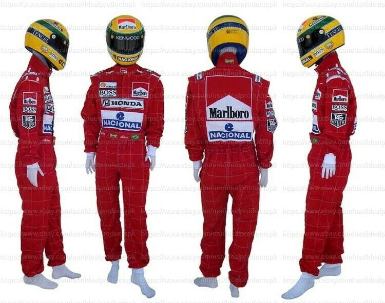 Ayrton Senna 1991 F1 Racing Suit in digital printing Go Kart Suit Karting Suit