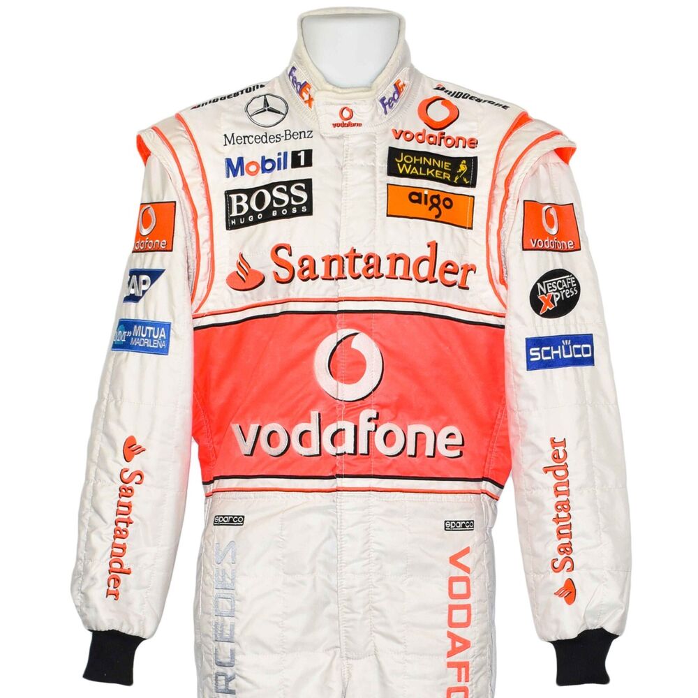 2007 Lewis Hamilton Vodafone McLaren Mercedes Formula 1 Suit – fr1 Racewear