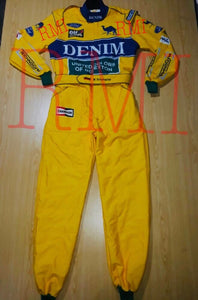 F1 Michael Schumacher 1991 Printed Racing Suit