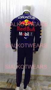Red Bull Printed Go Kart/Karting Suit F1 ORACLE MAX Verstappen 2022 Racing Suit