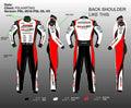 PSL Karting Birel Art Sublimation Printed go kart race suit,In All Sizes