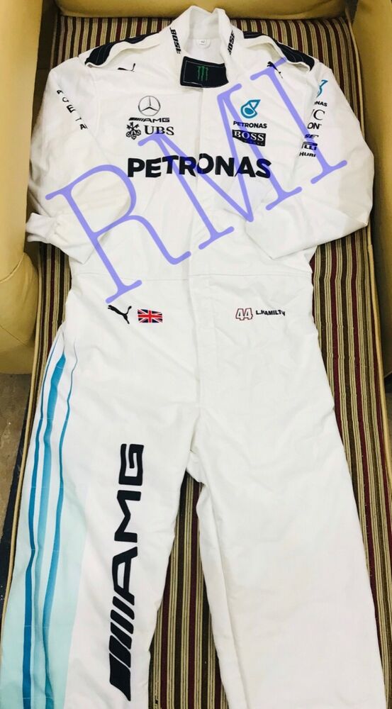 F1  Lewis Hamilton Mercedes-Benz 2016/2017 Style Printed Racing  Suit