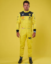 Load image into Gallery viewer, F1 Charles leclerc Yellow  2022 Model printed go kart/karting race suit
