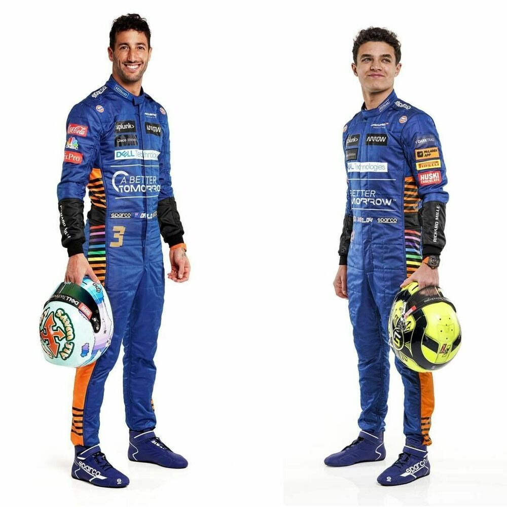 McLaren F1 Karting Suit Daniel Ricciardo 2021 Lando Norris Karting/GO KART SUIT