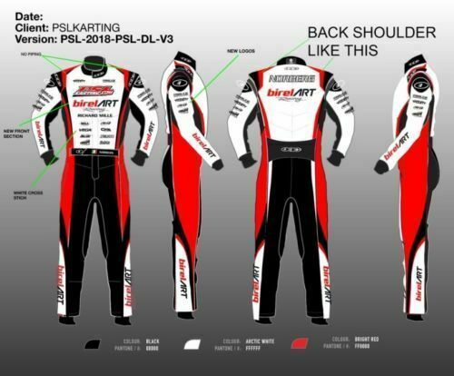  BIREL ART GO KART RACE SUIT WITH FREE GIFTS INCLUDED