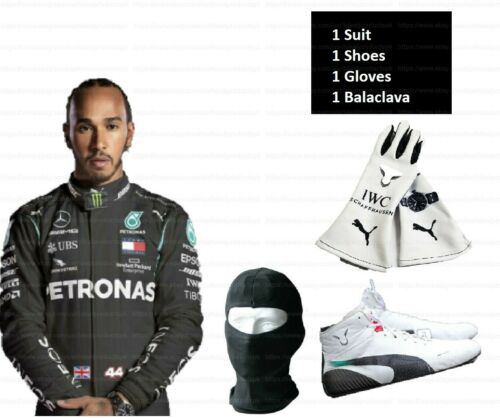  Petronas GO Kart Race Suit  with Karting Shoes & Gloves