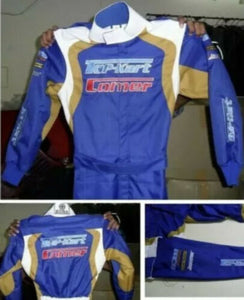  TOP KART Embroidery RACE SUIT  WIth Free Balaclava