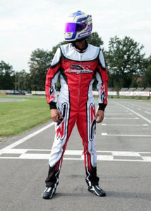 DR Sublimation Printed go kart race suit,In All Sizes